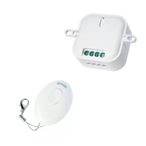 Langaton tehostuskaukosäädin ja vastaanotin